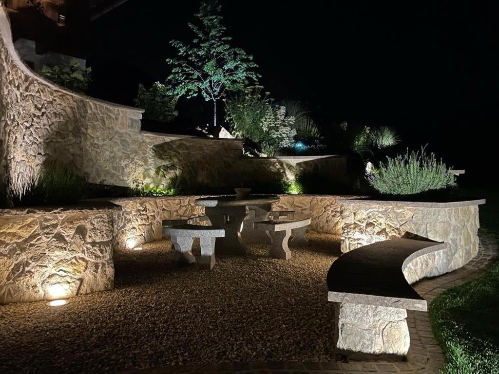 Ferienwohnung Schossleitner - Der Wohlfuehl-Ansitz Am Wolfgangsee Mit Weitblick Sankt Gilgen Exterior foto
